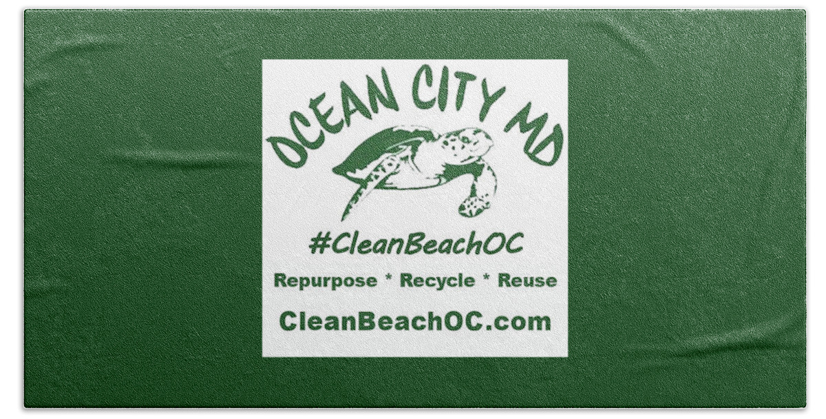 Cleanbeachoc Beach Towel featuring the photograph CleanBeachOC Poster by Robert Banach