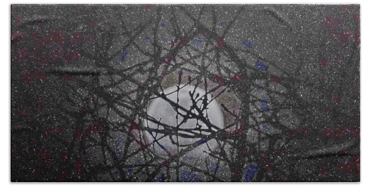 Closer To The Moon Beach Towel featuring the photograph Closer To The Moon by Kenneth James