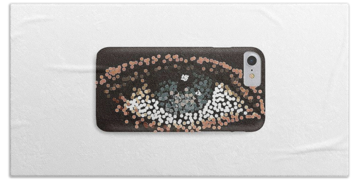  Beach Towel featuring the digital art Eye Candy Case by R Allen Swezey
