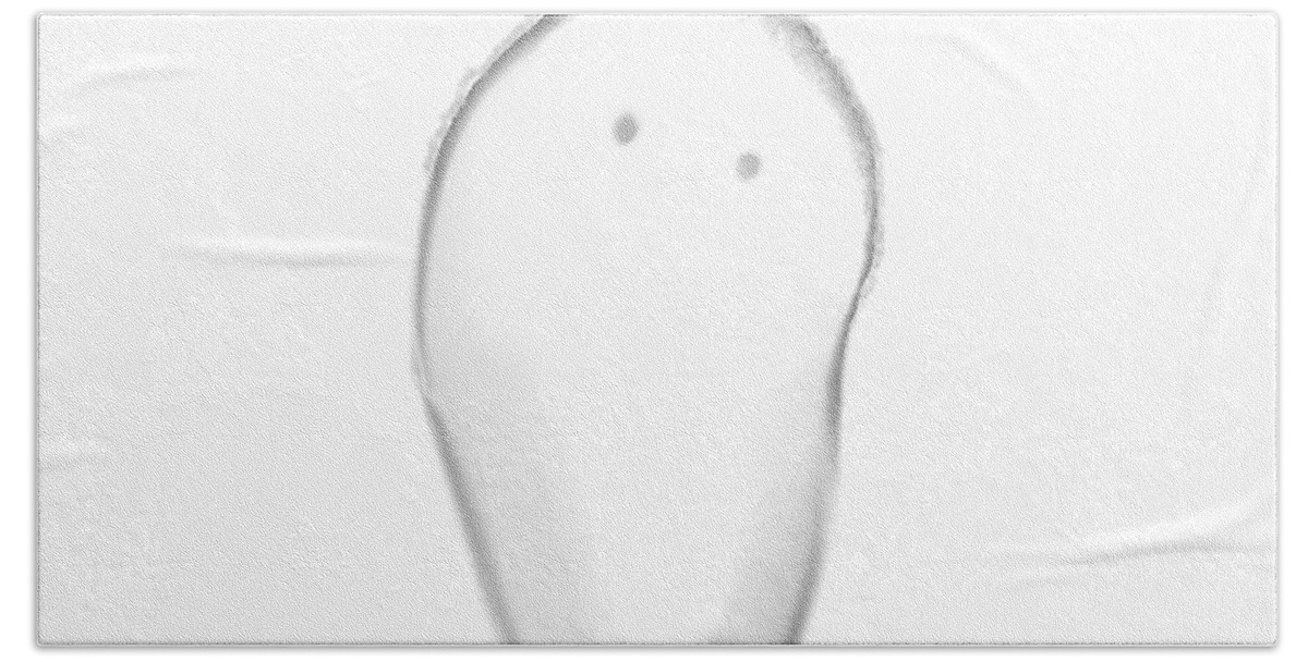 Ghost Impression Hauntings Beach Towel featuring the mixed media Ghost Impression Hauntings by Delynn Addams