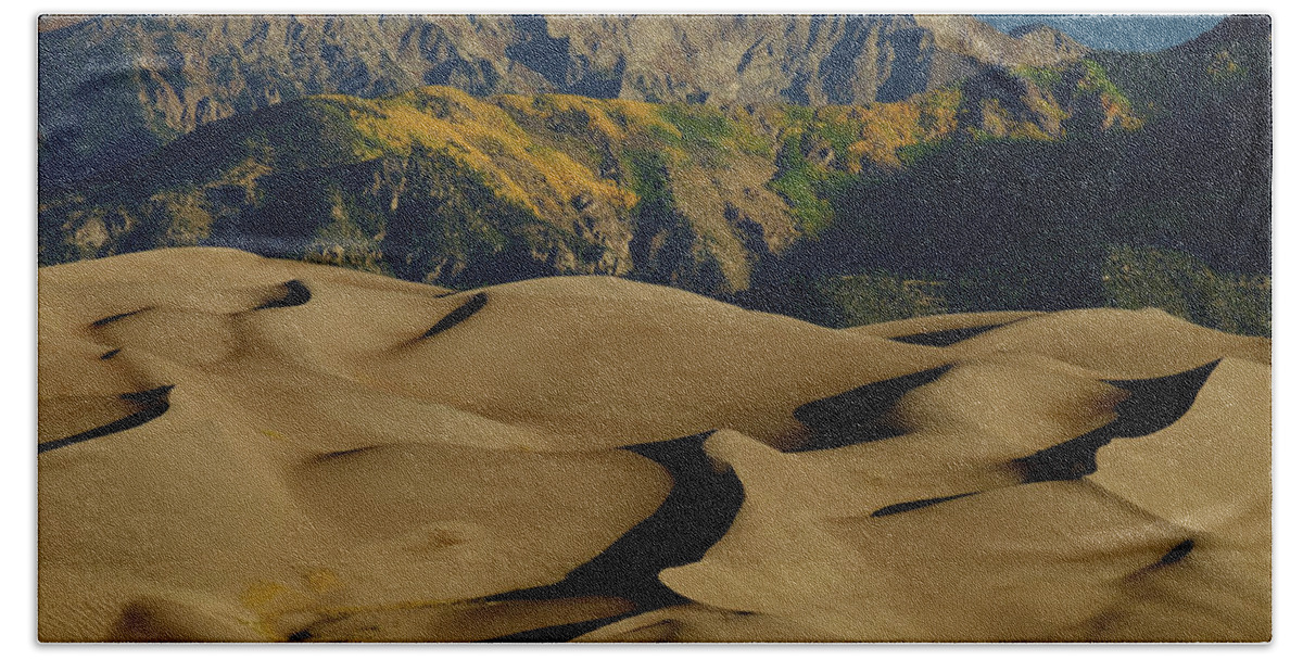 Aspens Beach Towel featuring the photograph Grand Dunes II by Johnny Boyd