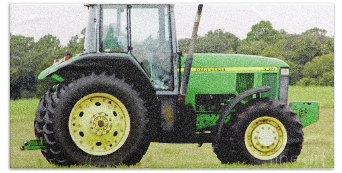 Tractor Beach Towel featuring the photograph Heart Of The Farm by D Hackett