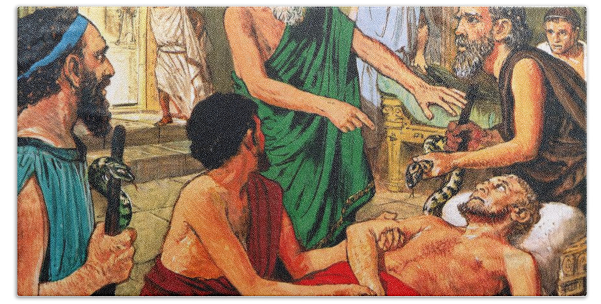 https://render.fineartamerica.com/images/rendered/default/flat/beach-towel/images/artworkimages/medium/2/hippocrates-discouraging-the-use-of-primitive-medical-techniques-clive-uptton.jpg?&targetx=0&targety=-232&imagewidth=952&imageheight=941&modelwidth=952&modelheight=476&backgroundcolor=5F5431&orientation=1&producttype=beachtowel-32-64