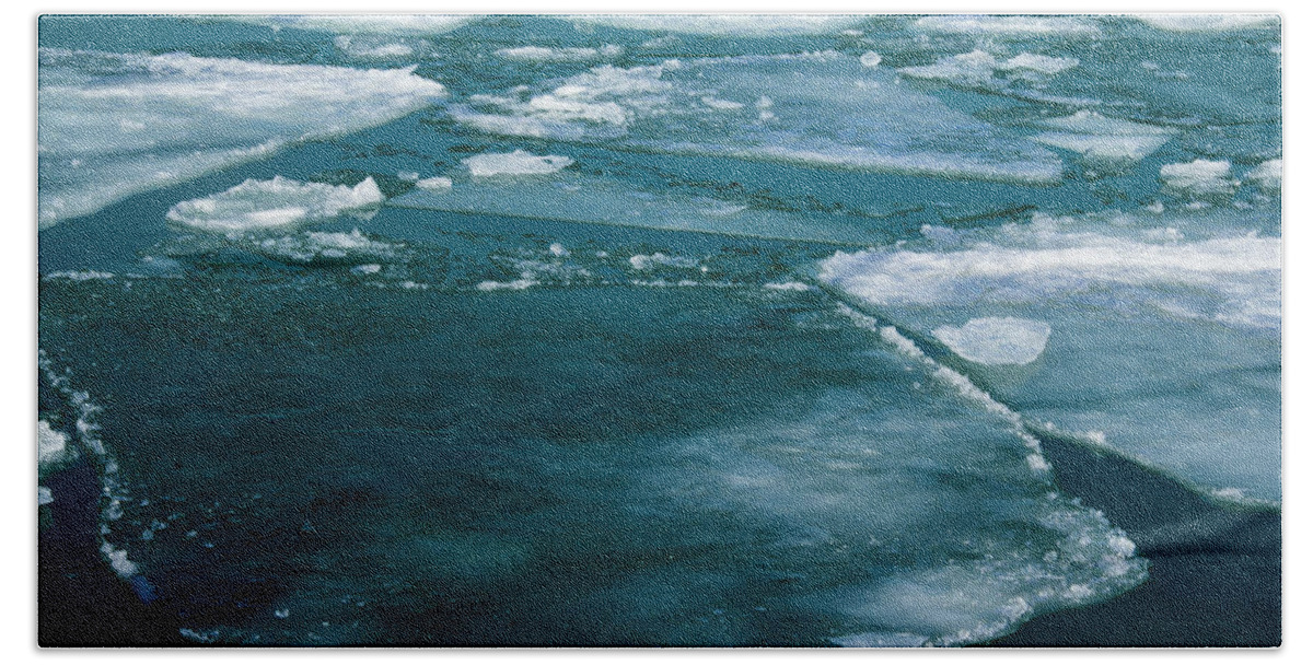 Ice Beach Towel featuring the photograph Ice 2 by Stuart Manning