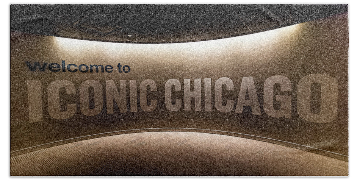 Chicago Beach Towel featuring the photograph Iconic Chicago by Craig Watanabe
