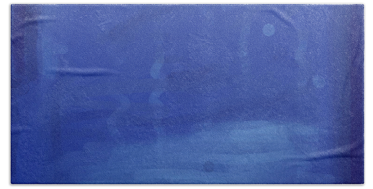 In The Blue Water By Annette Marionneaux Stevenson Beach Towel featuring the digital art In the Blue Water by Annette M Stevenson