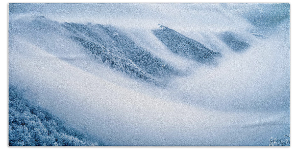 Balkan Mountains Beach Towel featuring the photograph Kingdom Of the Mists by Evgeni Dinev