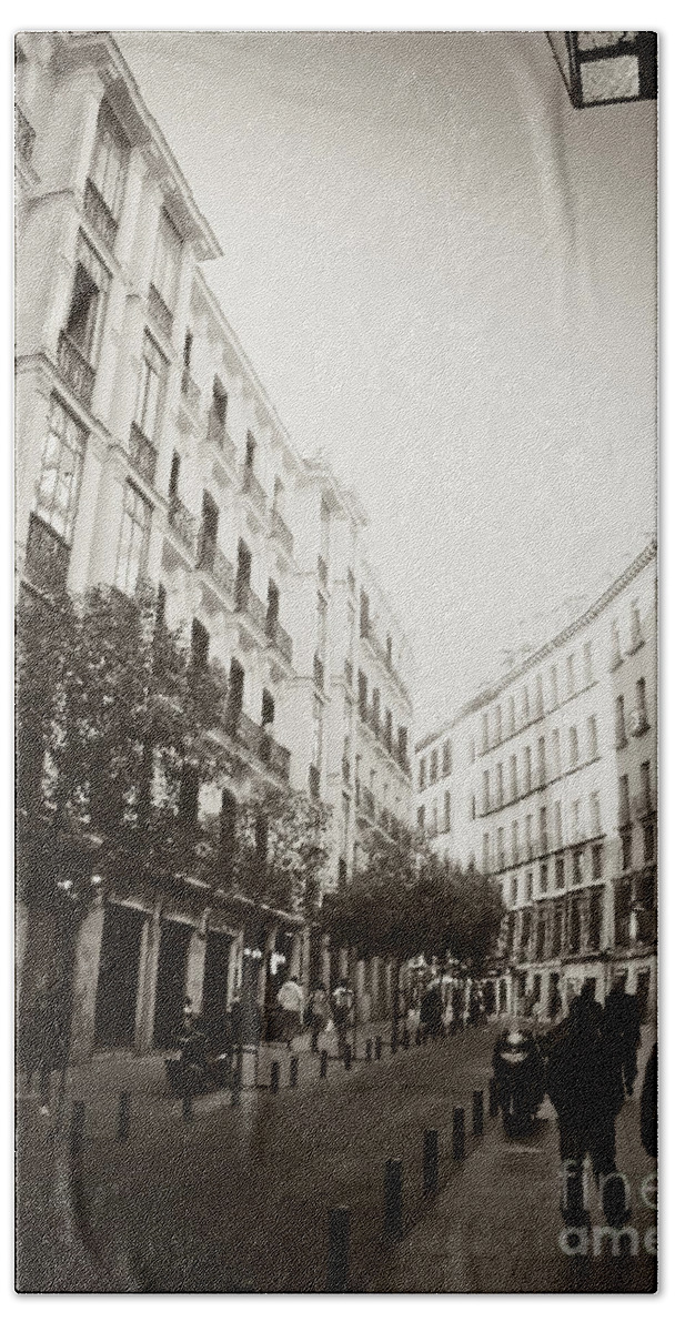 Spain Beach Towel featuring the photograph Madrid Afternoon by Ana V Ramirez