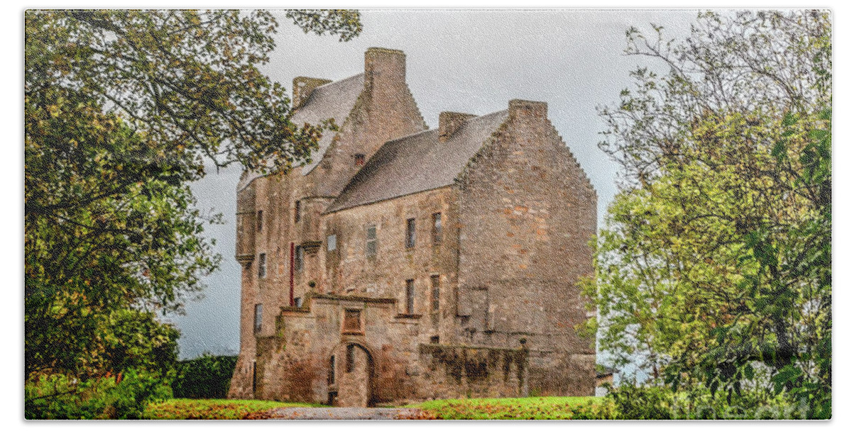 Outlander Television Series Beach Towel featuring the photograph Magnificent Lallybroch by Elizabeth Dow