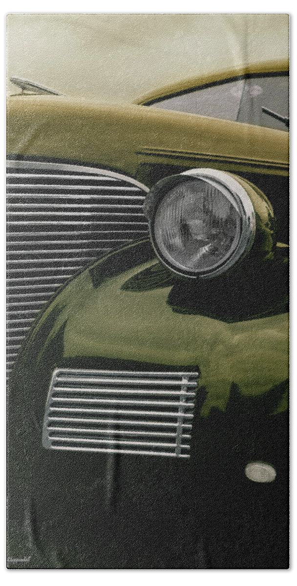 Old Chevy Photo Prints Beach Towel featuring the digital art Old Chevy 0111 by Kevin Chippindall