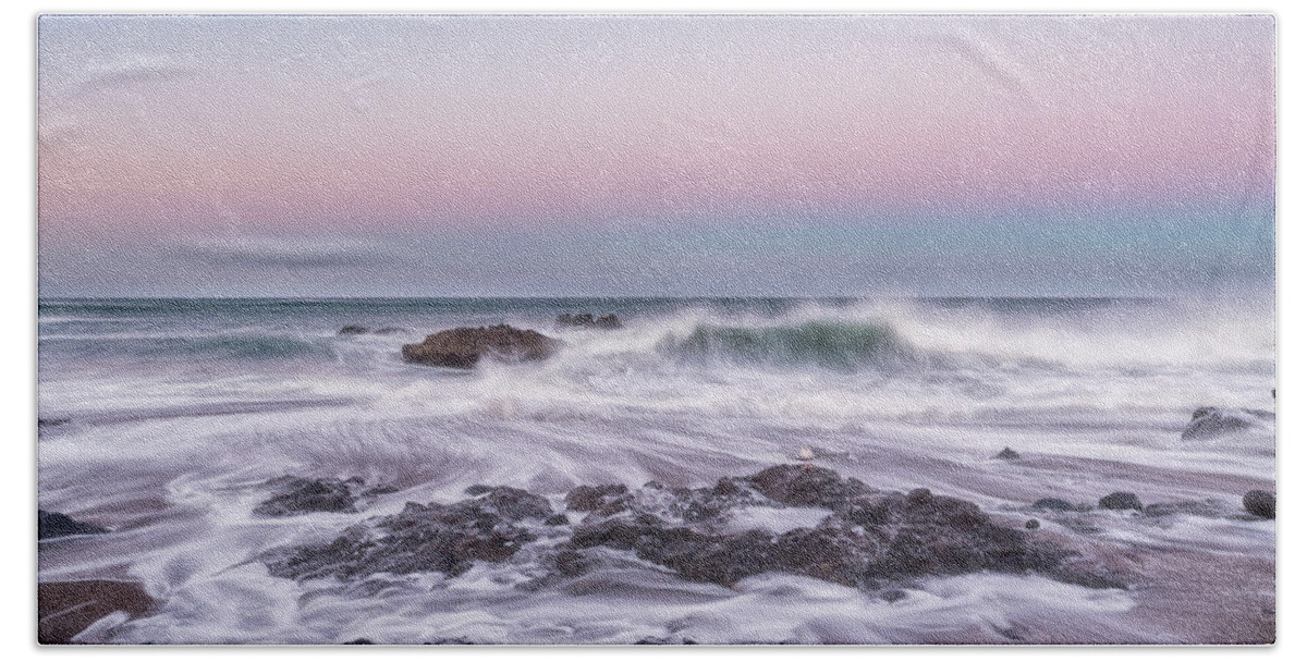 Oregon Coast Beach Towel featuring the photograph Oregon Sunrise by Russell Pugh