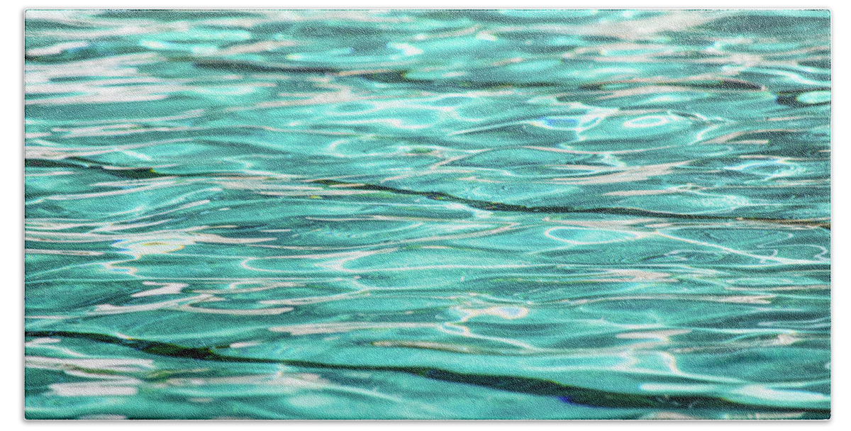Pool Beach Towel featuring the photograph Pool by Mary Ann Artz