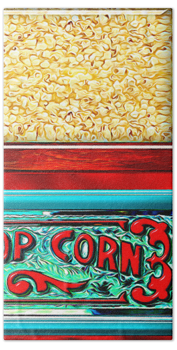 Photography Beach Sheet featuring the photograph Pop Corn by Paul Wear