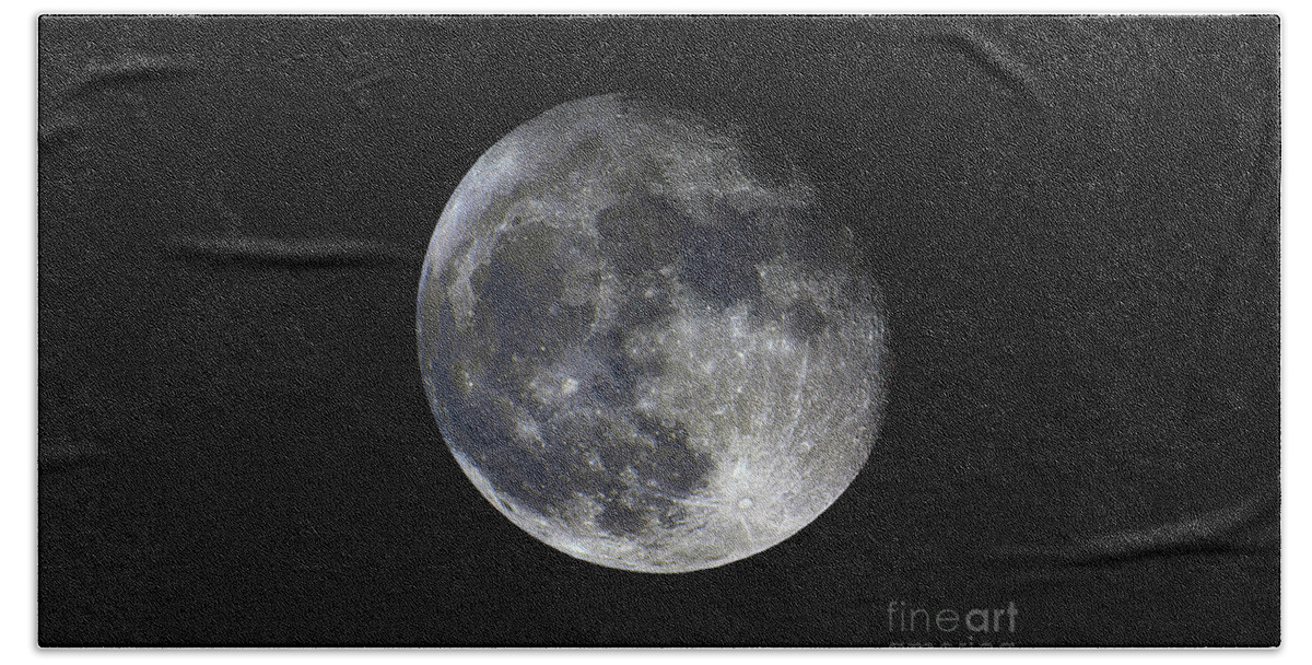 Pre Bloodred Wolf Moon Beach Towel featuring the photograph Pre Blood Red Wolf Supermoon Eclipse 873b by Ricardos Creations