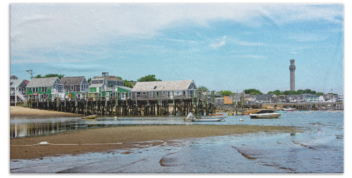 Provincetown Beach Sheet featuring the photograph Provincetown - Massachusetts by Brendan Reals