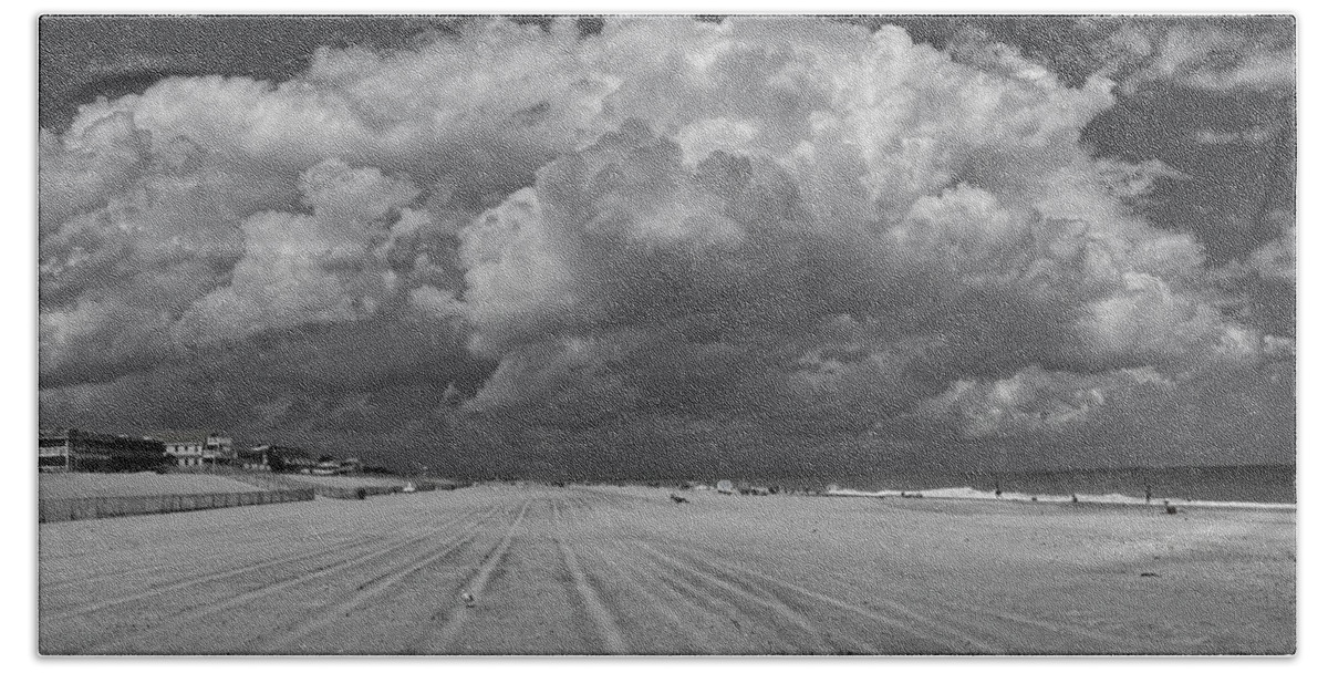 Storm Beach Towel featuring the photograph Storm Clouds by David Kay