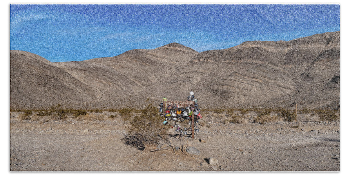 Crossroad Beach Towel featuring the photograph Teakettle Junction I by William Dickman