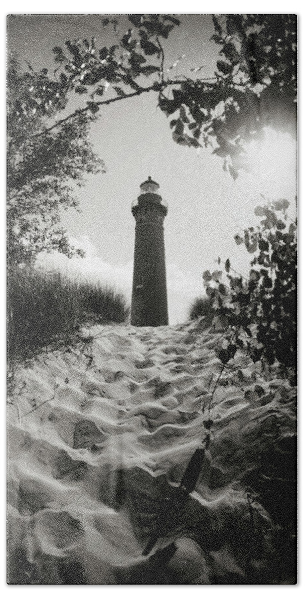 Lighthouse Beach Towel featuring the photograph Tower by Michelle Wermuth