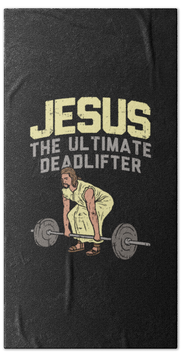 Jesus The Ultimate Deadlifter Coffee Mug, Gym Mug, Crossfitter Gift 