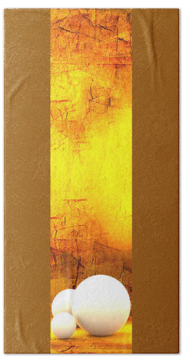 Trust_orange_extender Beach Towel featuring the digital art Trust_Orange_Extender #1 by Williem McWhorter