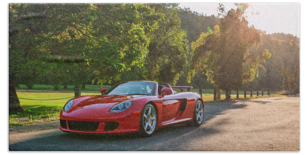 Cars Beach Towel featuring the photograph #Porsche #CGT #Print #12 by ItzKirb Photography