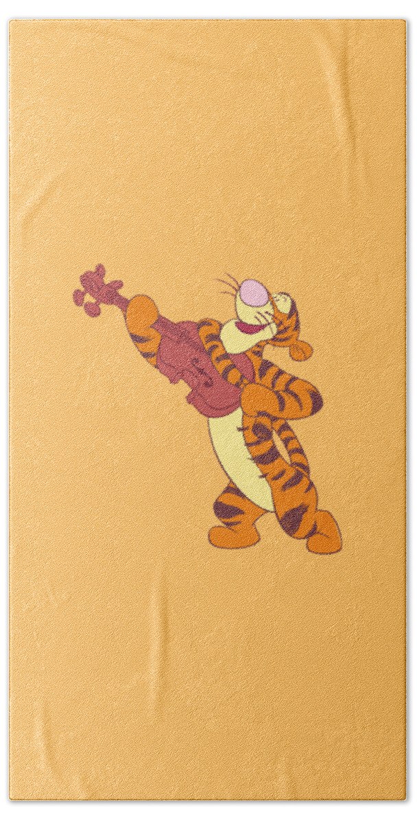 Winnie The Pooh Tigger Beach Towel by Cemplunk Rajata - Pixels