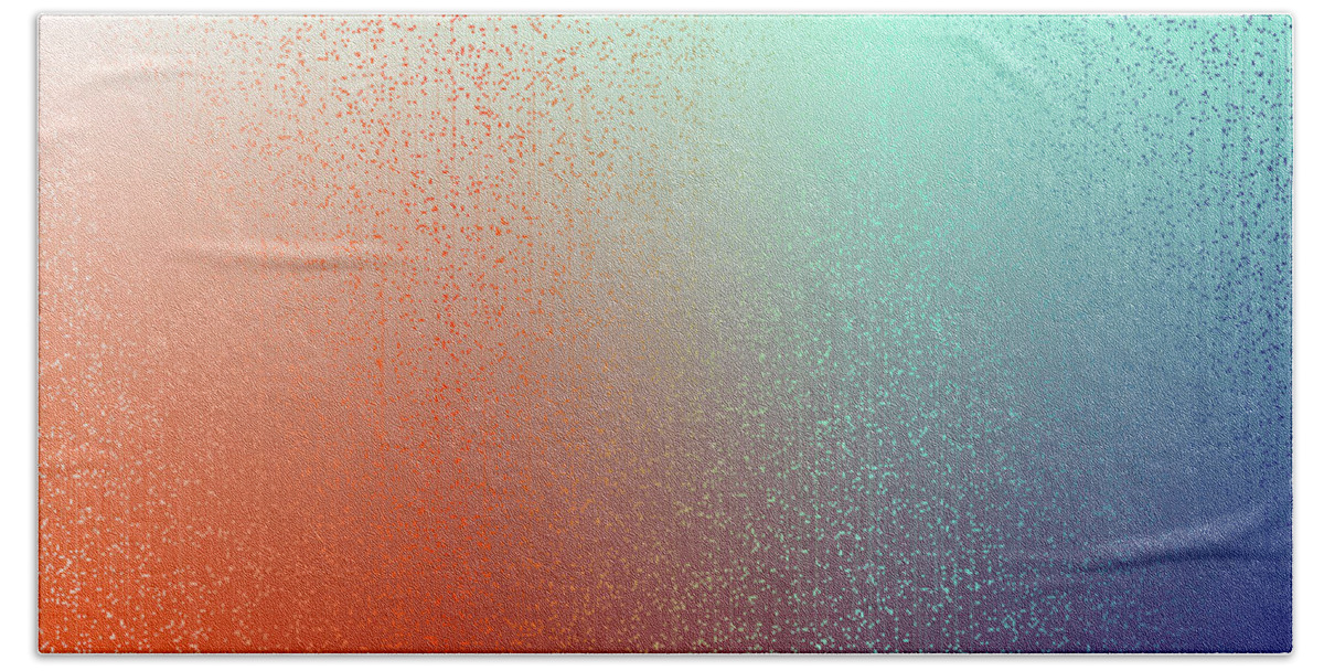Rithmart Abstract Fade Fading Pixel Water Cloud Sky Nature Pond River Hotel Space Lake Smoke Office Lobby Room Public Clouds Organic Shades Random Computer Digital Shapes Three Four Width Height 16 9 3x4 By 16x9changing Directions Hotels Ideal Large Lobbies Offices Pixels Public Rooms Shades Spaces Such Waiting Beach Towel featuring the digital art 16x9.v.23-#rithmart by Gareth Lewis
