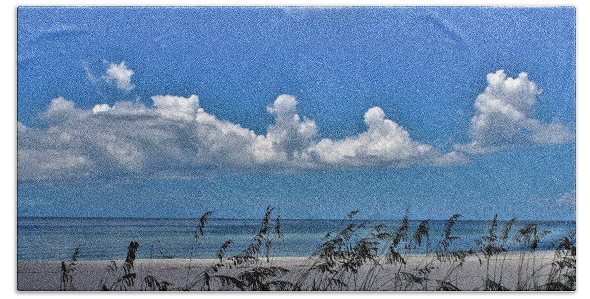  Beach Towel featuring the photograph Naples Beach by Donn Ingemie