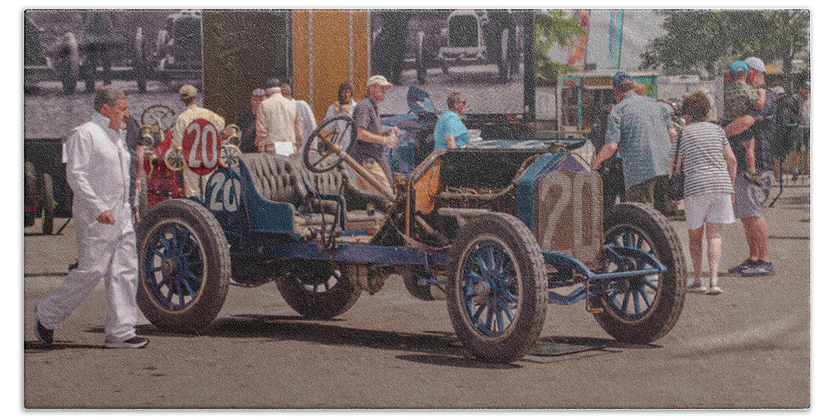 Svra Beach Towel featuring the photograph 1911 National Racer by Josh Williams