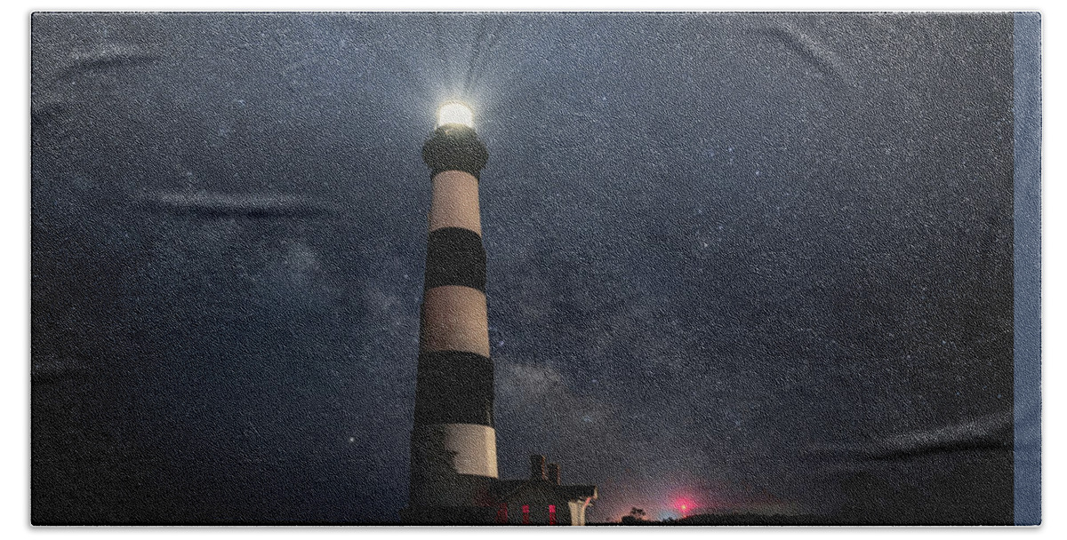 North Carolina Beach Towel featuring the photograph Light Up The Sky #3 by Robert Fawcett