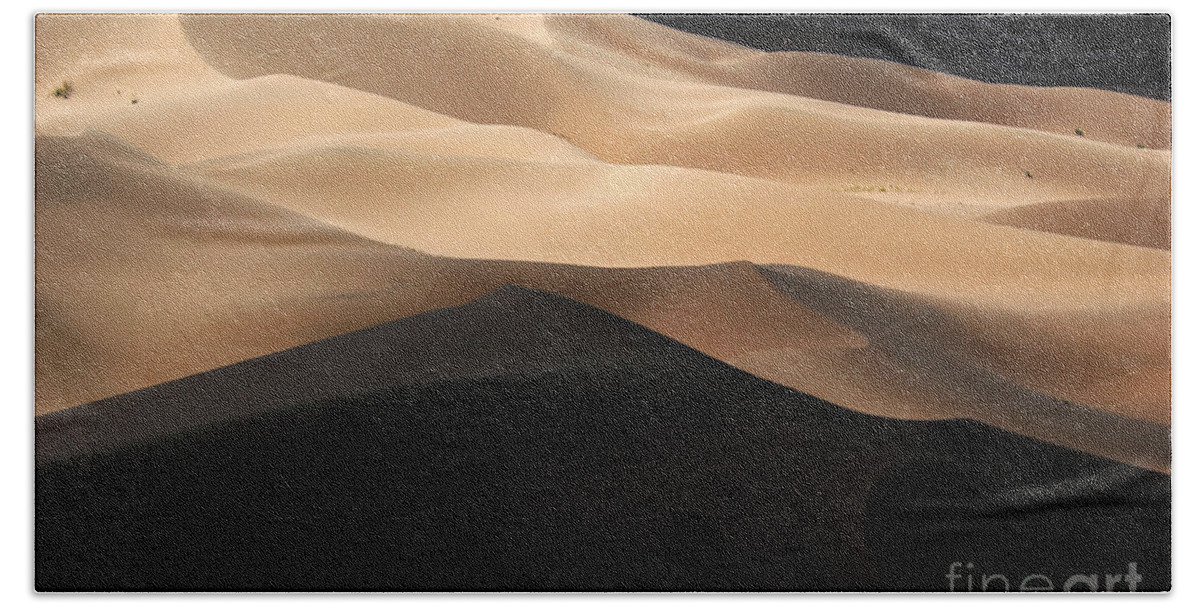 Gobi Desert Beach Towel featuring the photograph Gobi desert by Elbegzaya Lkhagvasuren