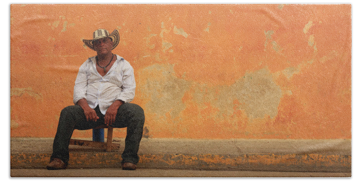 Cartagena Beach Towel featuring the photograph Cartagena Bolivar Colombia #4 by Tristan Quevilly