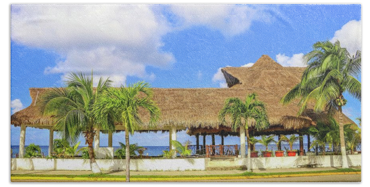 Cozumel Mexico Beach Towel featuring the photograph Cozumel Mexico #41 by Paul James Bannerman