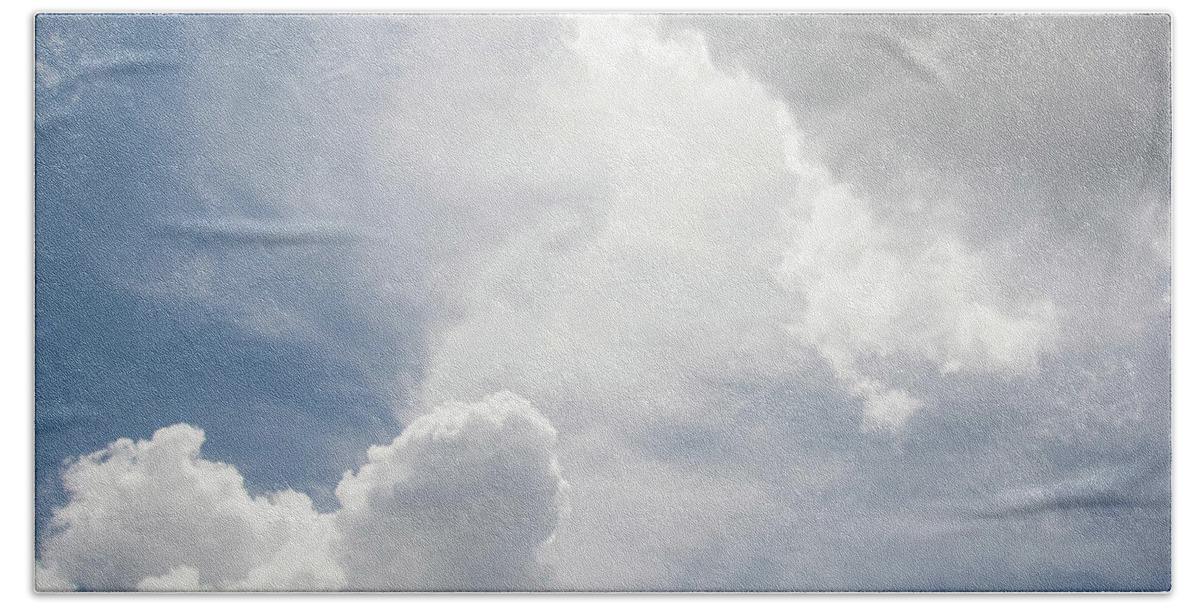 Sky Beach Towel featuring the photograph Cloudscape by Carolyn Hutchins