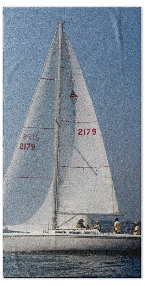  Beach Towel featuring the photograph The race #56 by Jean Wolfrum