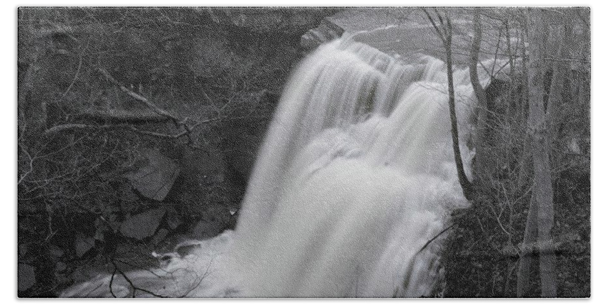  Beach Towel featuring the photograph Brandywine Falls by Brad Nellis