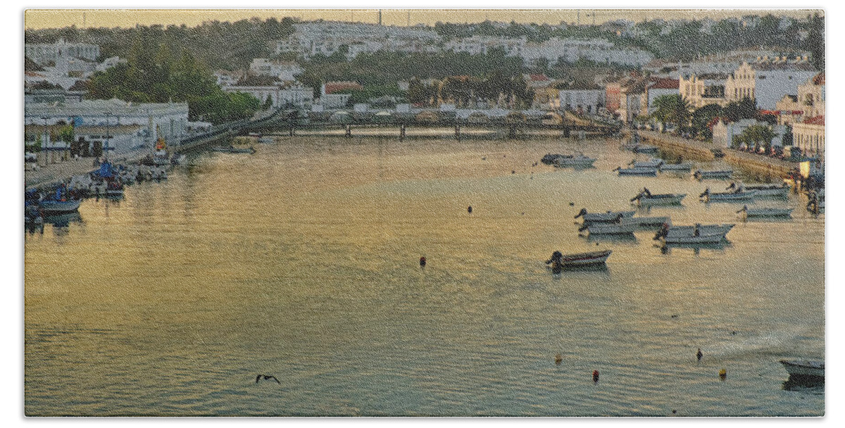 Tavira Beach Towel featuring the photograph Afternoon in Tavira by Angelo DeVal