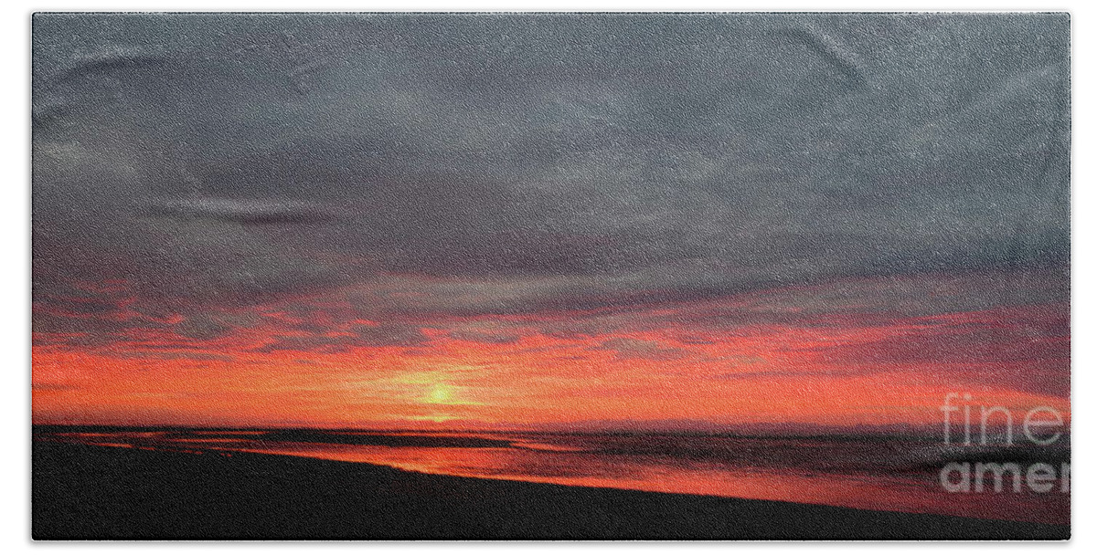 Alaska Beach Towel featuring the photograph Alaska Sunrise by Patrick Nowotny
