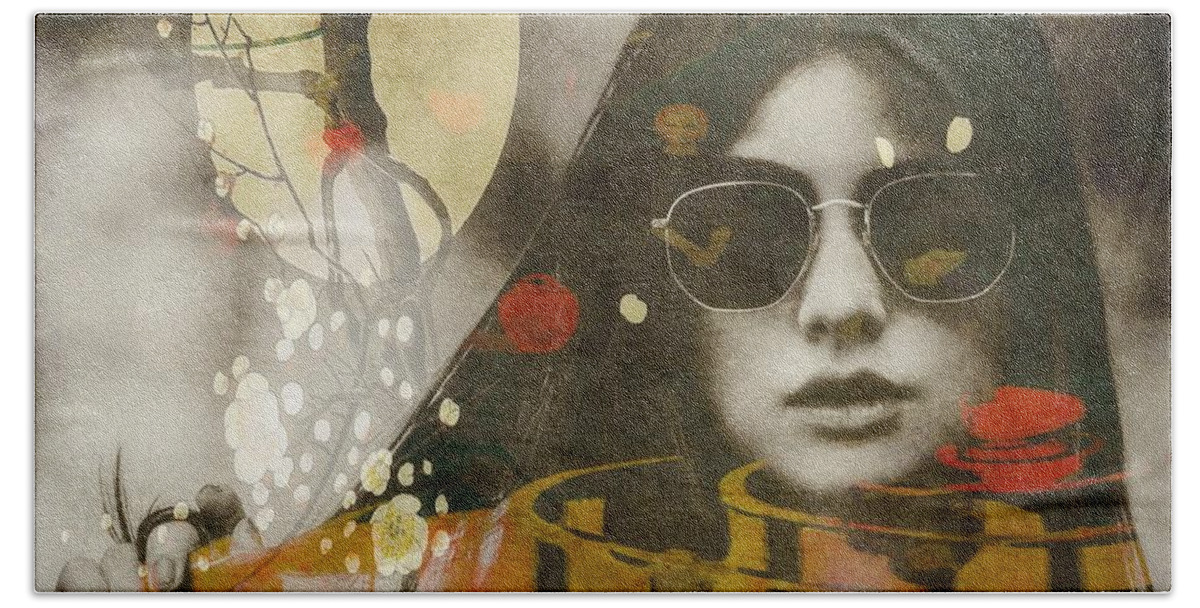 Woman Beach Sheet featuring the photograph All I Have To Do Is Dream by Paul Lovering