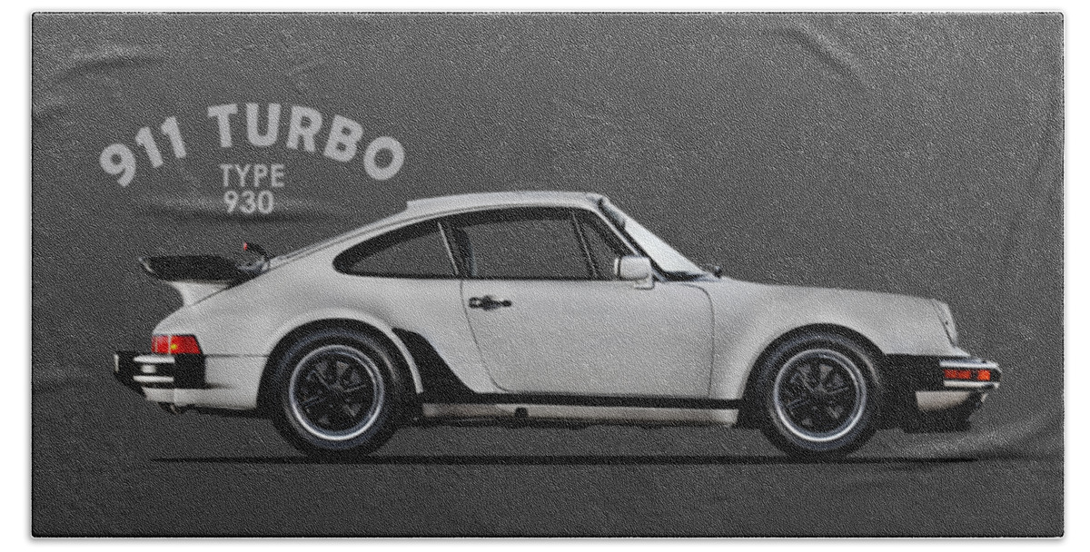 Porsche 911 Turbo Beach Towel featuring the photograph The 911 Turbo 1984 by Mark Rogan