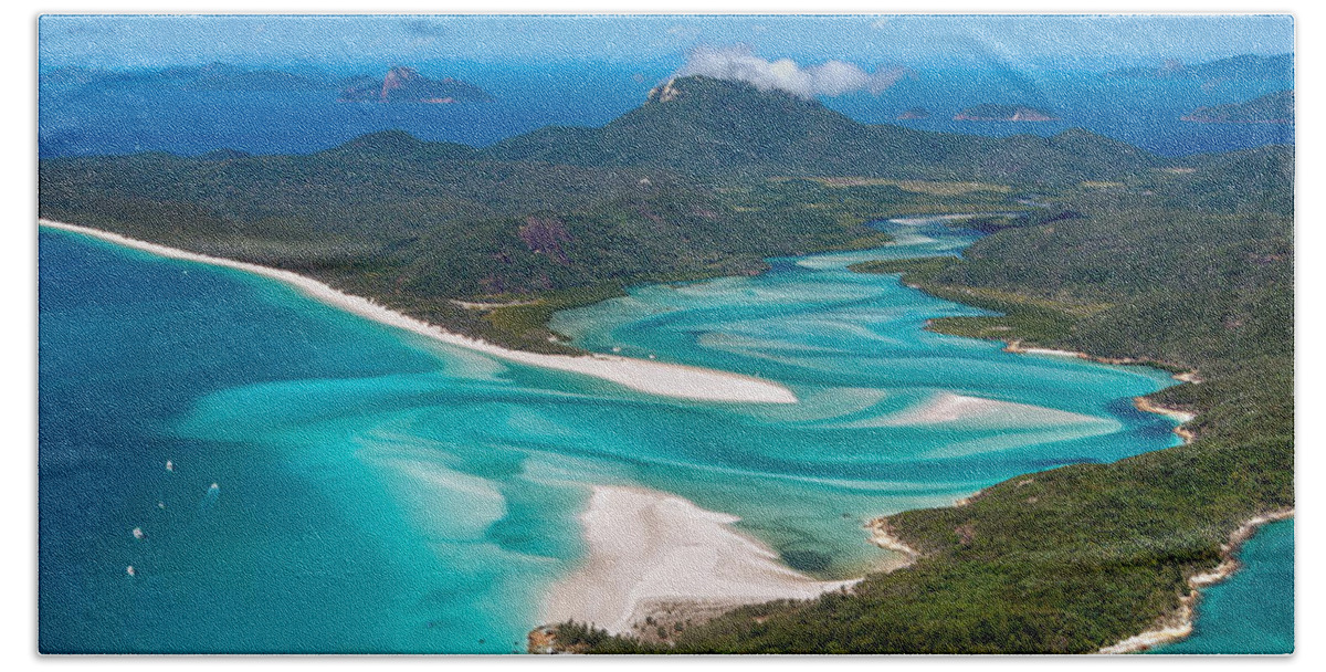 Whitsundays Beach Towel featuring the photograph Australia - Whitsundays by Olivier Parent