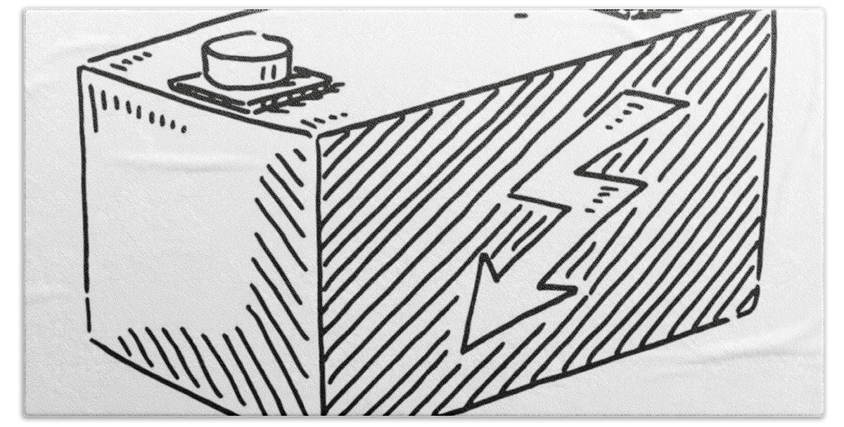 Easel Child Sketch Artwork Drawing Shower Curtain by Frank Ramspott - Pixels