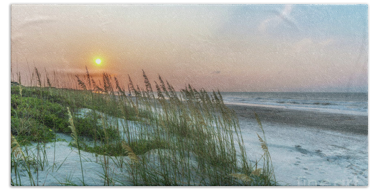 Beach Beach Towel featuring the photograph Beach Sunrise - Isle of Palms by Dale Powell