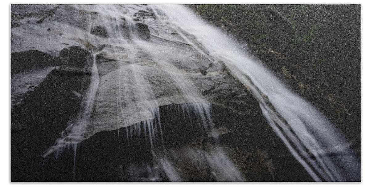Flowing Beach Towel featuring the photograph Bridal Veil Falls 2 by Pelo Blanco Photo