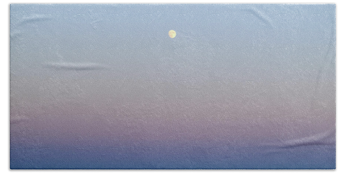 Buck Beach Towel featuring the photograph Buck Full Moon 2022 by Deb Bryce