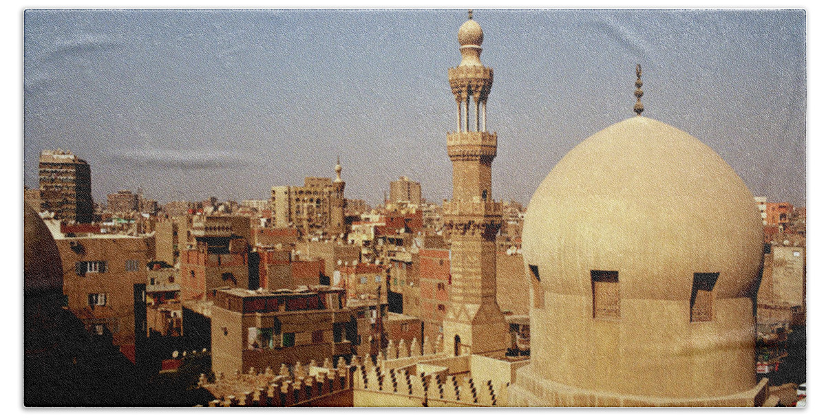 Islamic Cairo Beach Towel featuring the photograph Cairo City by Shaun Higson