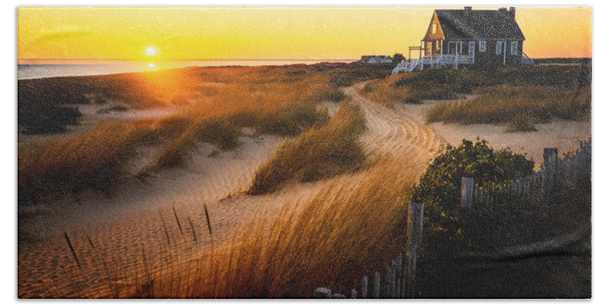 Cape Cod Beach Towel featuring the digital art Cape Cod Morning I by Jay Schankman