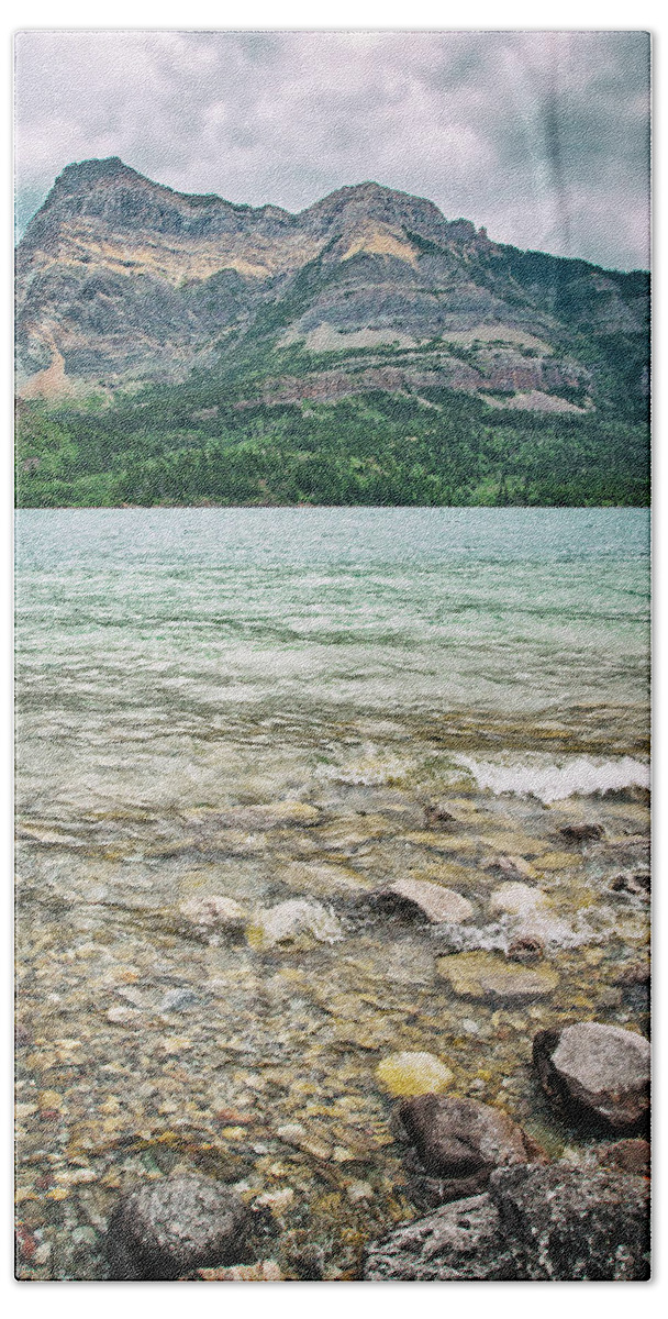 Water Beach Towel featuring the photograph Clear And Cool by Carmen Kern