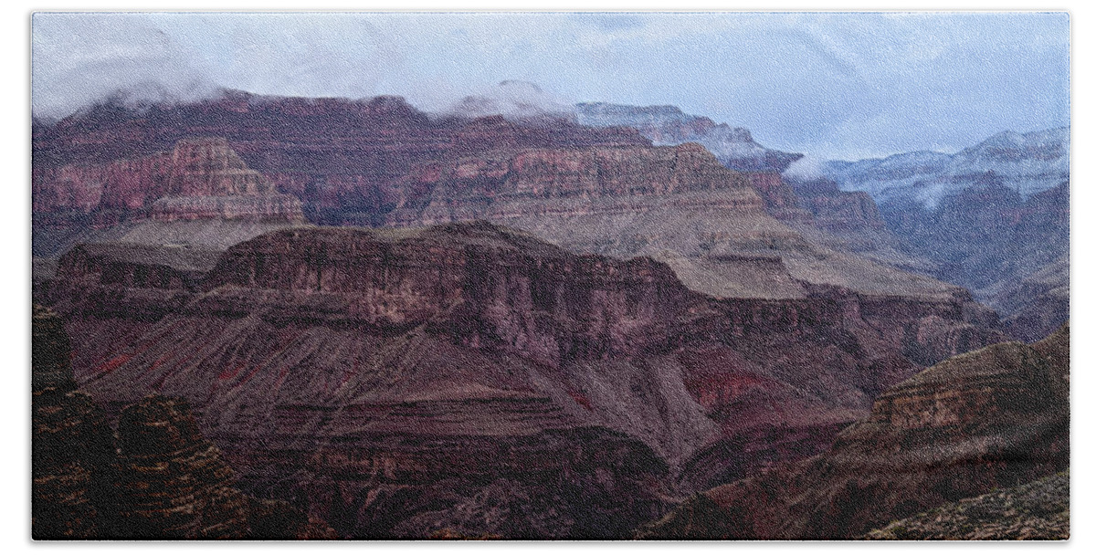 Clearing Storm Beach Towel featuring the photograph Clearing Storm - Grand Canyon National Park, USA by Amazing Action Photo Video