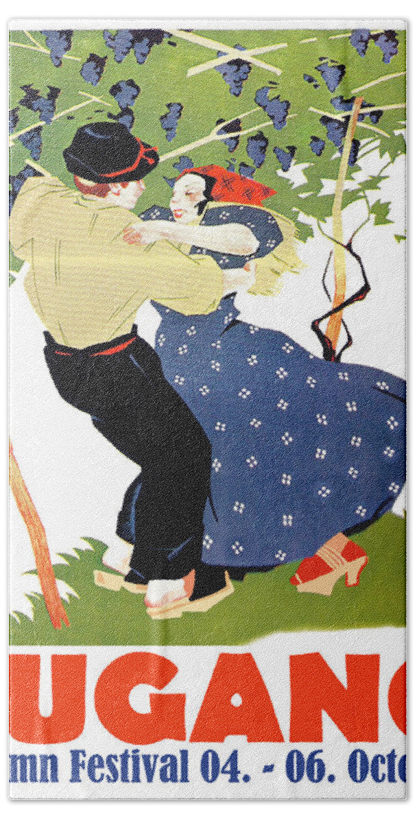 Tradition Beach Towel featuring the digital art Dancing Couple by Long Shot